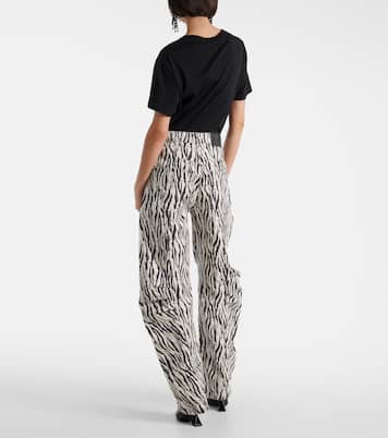 Pantalones cargo de sarga estampados | Rotate