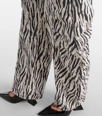 Pantalones cargo de sarga estampados | Rotate