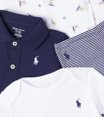 Baby set of seven cotton onesies, bodysuits, T-shirt and pants | Polo Ralph Lauren Kids