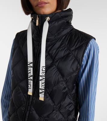 Tregic quilted zip-up vest | Max Mara