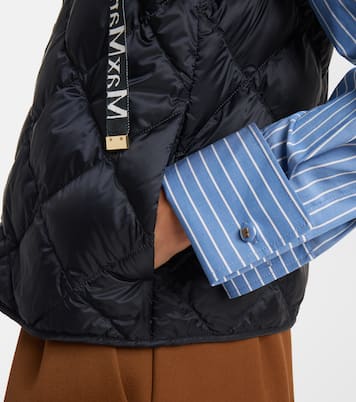 Tregic quilted zip-up vest | Max Mara