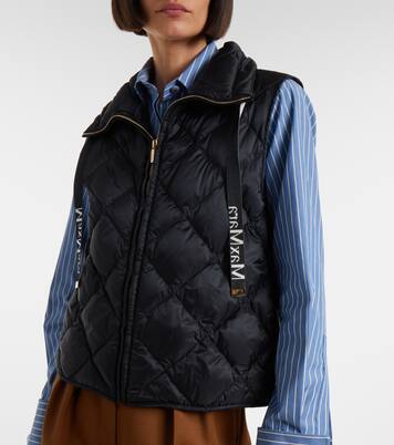 Tregic quilted zip-up vest | Max Mara
