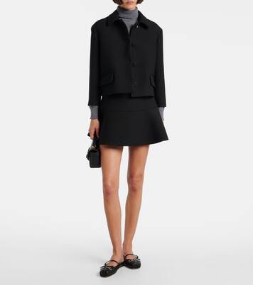 Horsebit leather ballet flats | Gucci