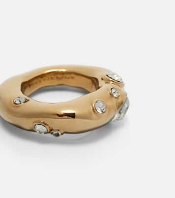 Crystal-embellished ring | Dries Van Noten