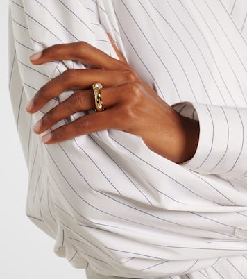 Crystal-embellished ring | Dries Van Noten
