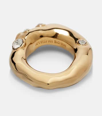 Crystal-embellished ring | Dries Van Noten