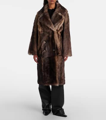 Shearling coat | Yves Salomon