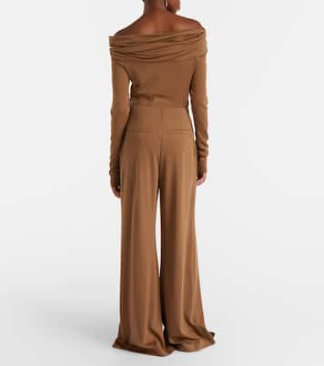 Cocco virgin wool wide-leg pants | Max Mara