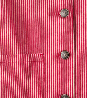 Luc striped cotton twill shirt | Konges Sløjd