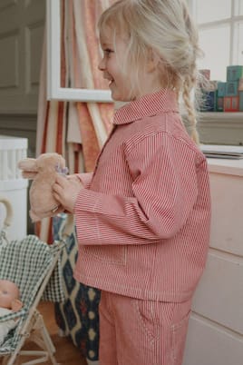 Hemd Luc aus Baumwoll-Twill | Konges Sløjd