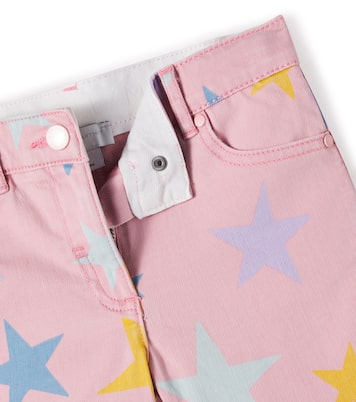 Printed denim shorts | Stella McCartney Kids