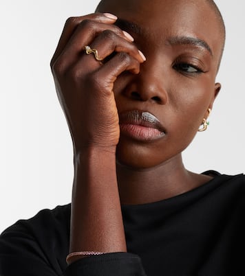 Anello Wave in oro 18kt (750/1000) con diamante | Shay Jewelry