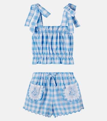 Viola cotton top and shorts set | Bebe Organic