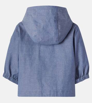 Baby cotton canvas jacket | Moncler Enfant