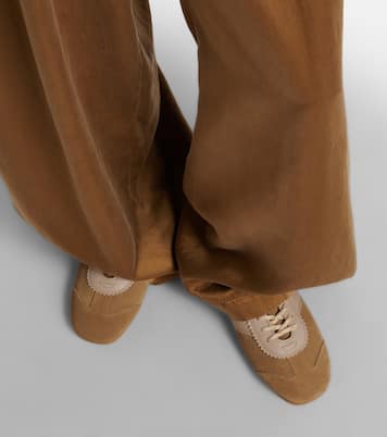 Sneakers in suede con pelle | Dries Van Noten