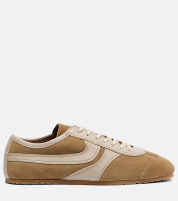 Sneakers in suede con pelle | Dries Van Noten