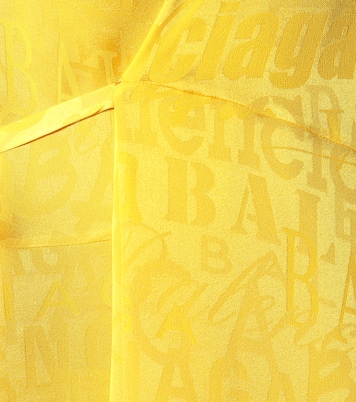 Robe en jacquard de soie | Balenciaga