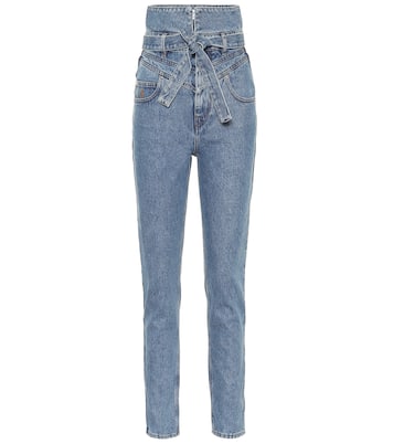 Jeans paperbag a vita alta | The Attico