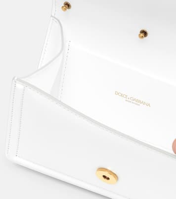 Sac à bandoulière Devotion Small en cuir | Dolce&Gabbana