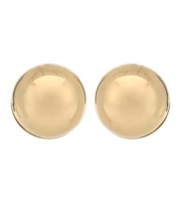 Brass earrings | Jil Sander