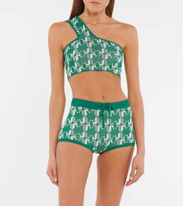 Jacquard low-rise shorts | Dodo Bar Or