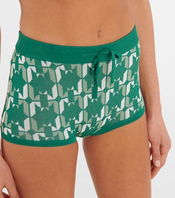 Jacquard low-rise shorts | Dodo Bar Or