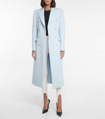 Abrigo de lana doble botonadura | Wardrobe.NYC