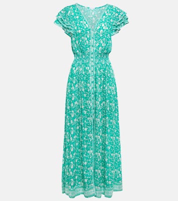 Della floral midi dress | Poupette St Barth