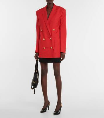 Double-breasted oversized blazer | Balmain