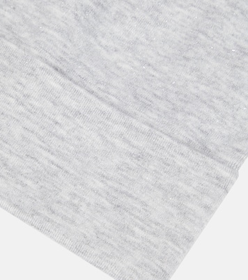 Berretto in cashmere, seta e lamé | Brunello Cucinelli