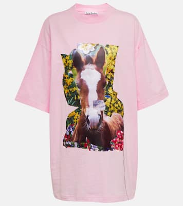 x Martin Laborde - T-shirt in cotone con stampa | Acne Studios
