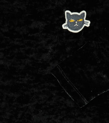 Top in velluto a collo alto | Mini Rodini