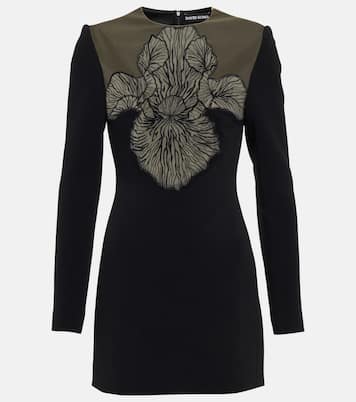 Macramé-detail minidress | David Koma