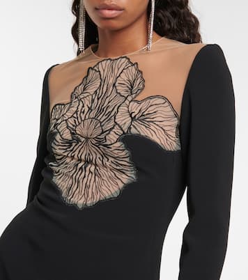 Macramé-detail minidress | David Koma