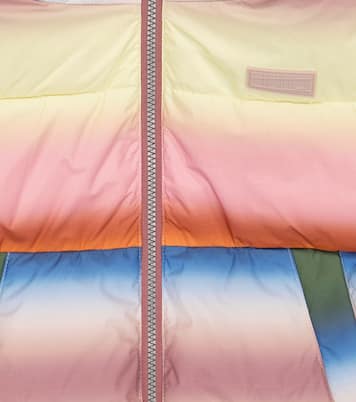 Hilo striped puffer jacket | Molo
