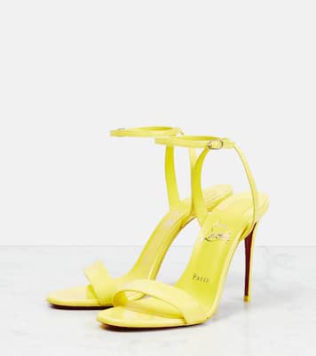 Sandales Loubigirl 100 en cuir verni | Christian Louboutin