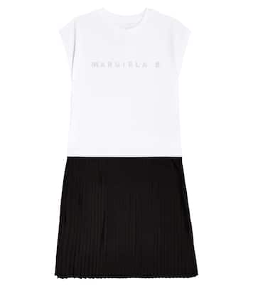 Kleid aus Baumwolle | MM6 Maison Margiela Kids