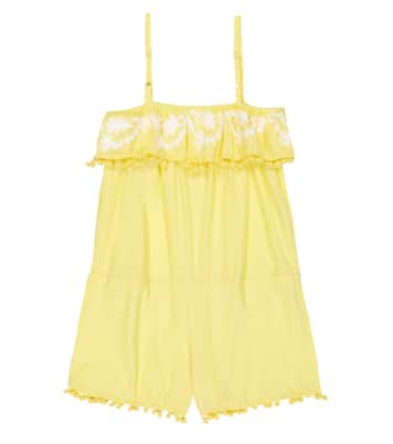 Bestickter Playsuit Baby Eisha | Melissa Odabash Kids