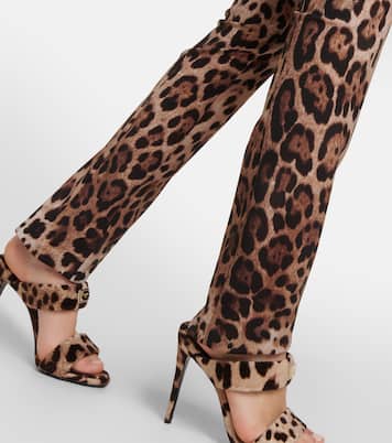 x Kim printed high-rise skinny pants | Dolce&Gabbana