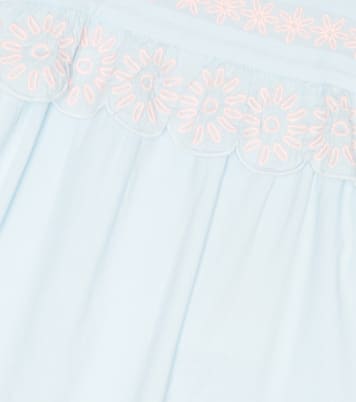 Top de algodón bordado | Stella McCartney Kids