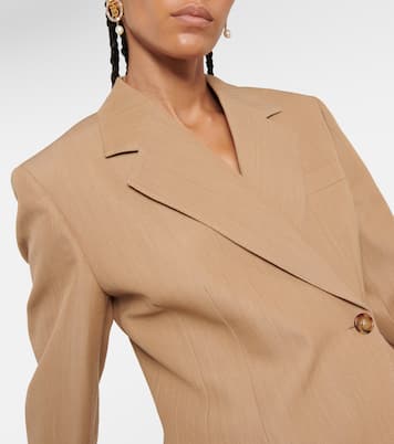 Blazer monopetto in lana | Burberry