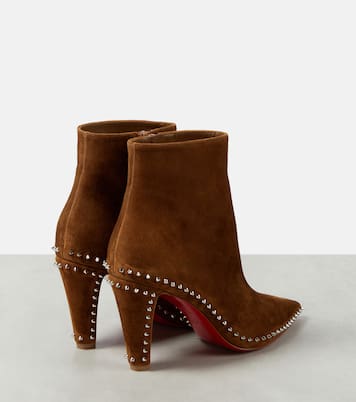Vidura studded suede ankle boots | Christian Louboutin