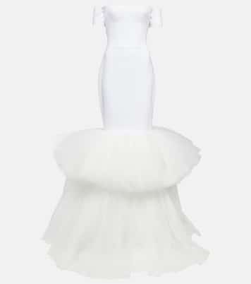 Bridal Olivia off-shoulder gown | Rasario