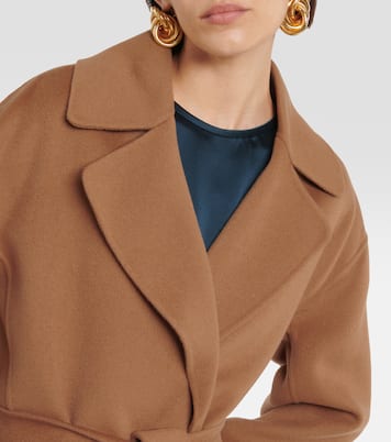 Abrigo Paris de lana virgen con cinturón | 'S Max Mara