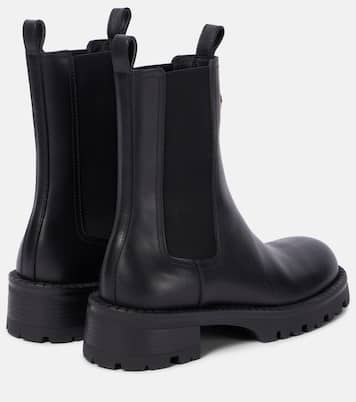 Medusa leather Chelsea boots | Versace