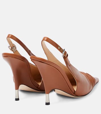 Pumps slingback in pelle | Blumarine