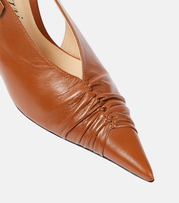 Pumps slingback in pelle | Blumarine