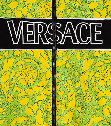 Barocco cotton jersey sweatshirt | Versace Kids