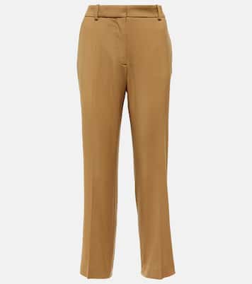 Eliston wool gabardine straight pants | Joseph