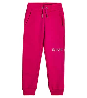 Pantalones deportivos en mezcla de algodón | Givenchy Kids